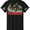 U.S. Marine Corps Back Mockup Black U.S. Marine Corps apparel back view