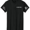 Black U.S. Space Force apparel front view