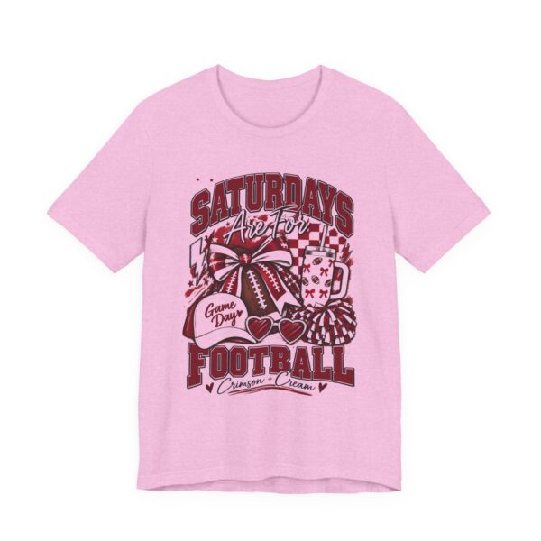 Saturdays Are for Football T-Shirt – Game Day Cheer Tee