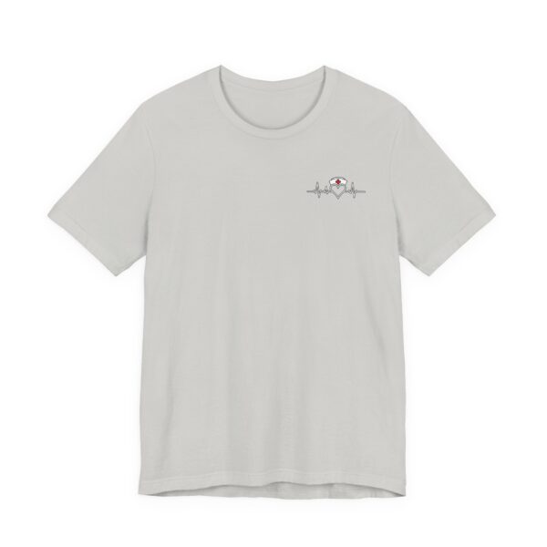 Nurse Appreciation T-Shirt - "Nurses Make a Difference Every Day" Floral Stethoscope Design