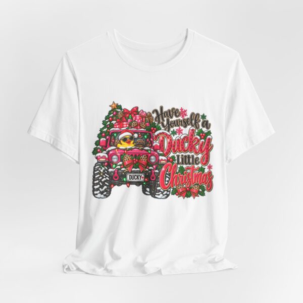 Have Yourself a Ducky Jeep Christmas T-Shirt — Funny Holiday Jeep Off-Road Duck Tee