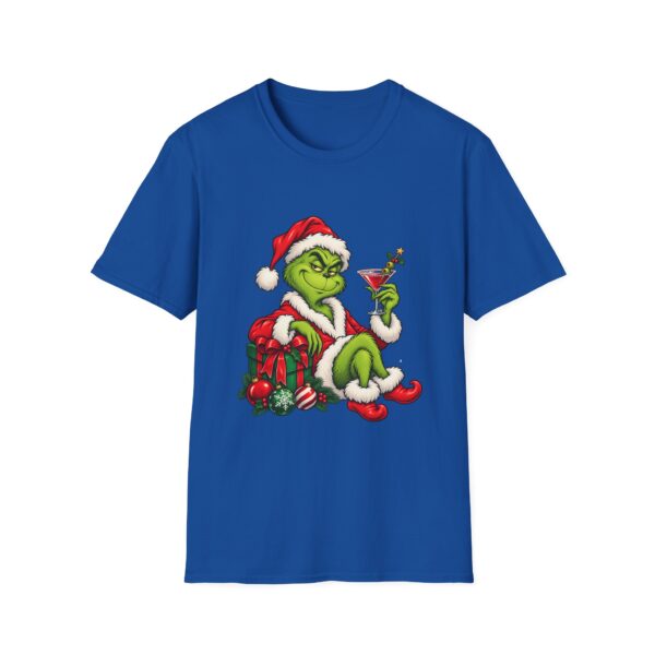 Grinch Santa Cocktail T-Shirt — Funny Christmas Holiday Tee