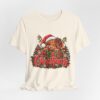 Christmas Highland Cow Tee - Merry Christmas Highland Cow Holiday T-Shirt