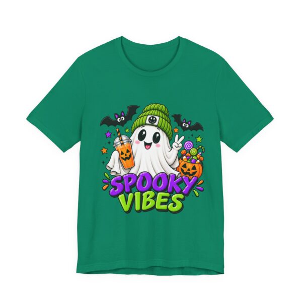 Spooky Vibes T-Shirt — Cute Ghost Halloween Tee