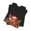 Christmas Highland Cow Tee - Merry Christmas Highland Cow Holiday T-Shirt