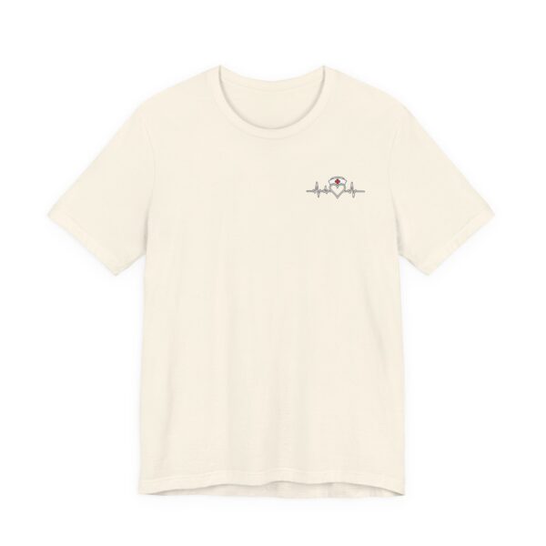 Nurse Appreciation T-Shirt - "Nurses Make a Difference Every Day" Floral Stethoscope Design