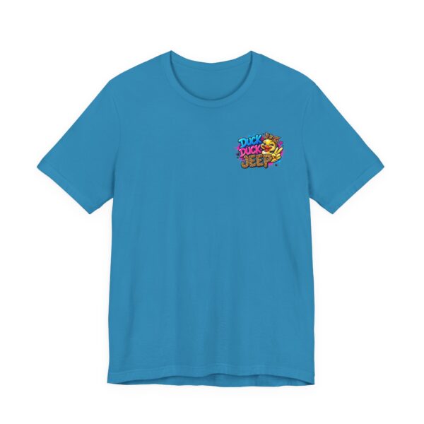 Quack Power Tee — Playful Duck Graphic T‑Shirt (Front Chest & Big Back Print)