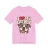 I Love My Bully T-Shirt - Cute Pitbull Dog Lover Tee