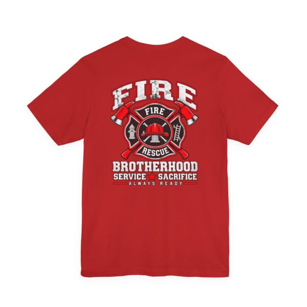 Firefighter Brotherhood T‑Shirt — Fire Rescue Service & Sacrifice Tee