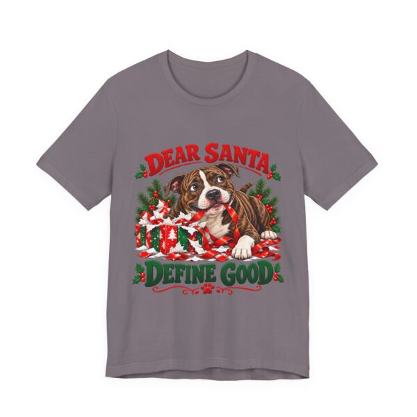 T-Shirt — "Dear Santa Define Good" Christmas Pitty Tee