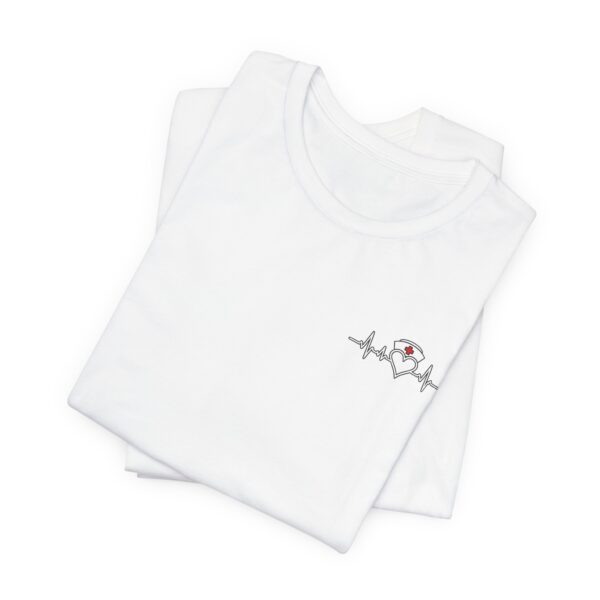 Nurse Appreciation T-Shirt - "Nurses Make a Difference Every Day" Floral Stethoscope Design