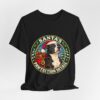 Santa's Pawtection Detail Christmas Pitty T-Shirt