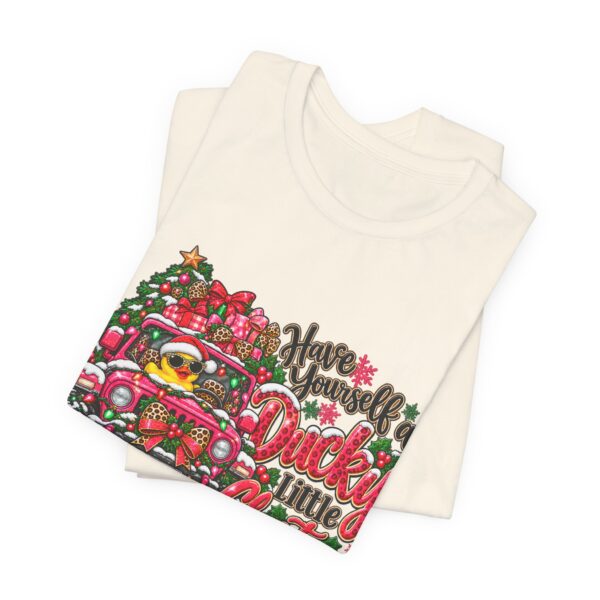 Have Yourself a Ducky Jeep Christmas T-Shirt — Funny Holiday Jeep Off-Road Duck Tee