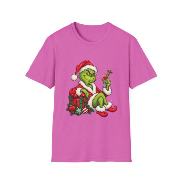 Grinch Santa Cocktail T-Shirt — Funny Christmas Holiday Tee