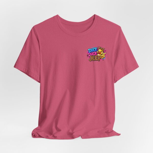 Quack Power Tee — Playful Duck Graphic T‑Shirt (Front Chest & Big Back Print)