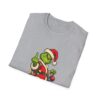 Grinch Santa Middle Finger T-Shirt