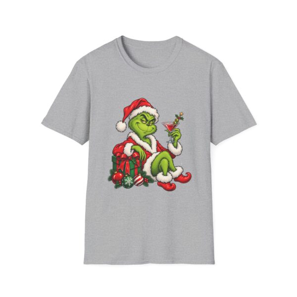 Grinch Santa Cocktail T-Shirt — Funny Christmas Holiday Tee