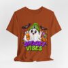 Spooky Vibes T-Shirt — Cute Ghost Halloween Tee