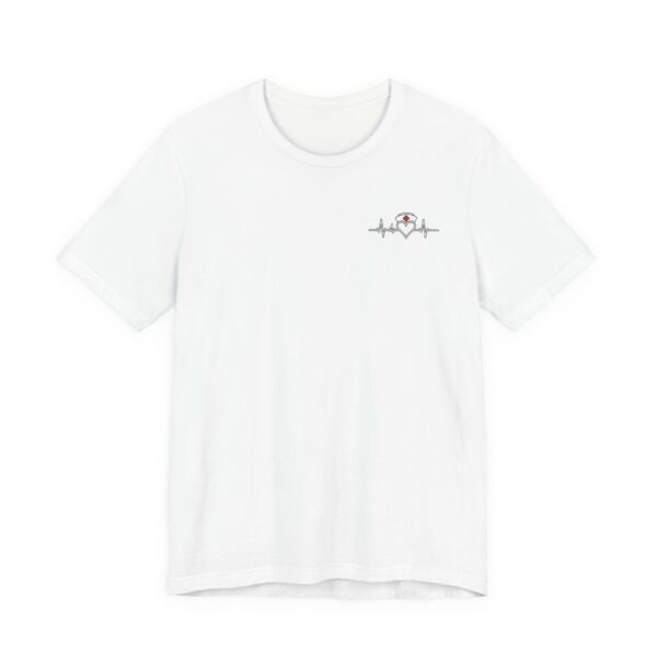 Nurse Appreciation T-Shirt - "Nurses Make a Difference Every Day" Floral Stethoscope Design