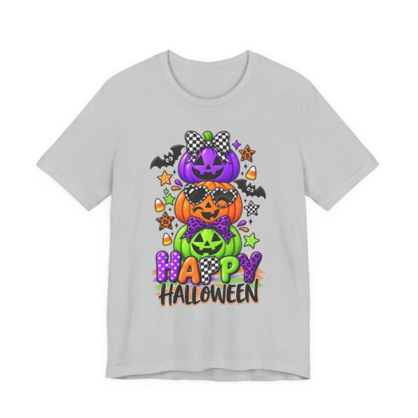Happy Halloween Stack Pumpkin T-Shirt