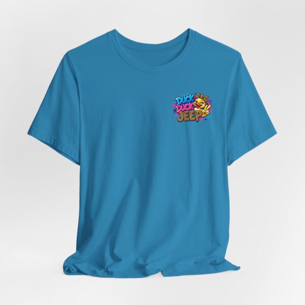 Quack Power Tee — Playful Duck Graphic T‑Shirt (Front Chest & Big Back Print)