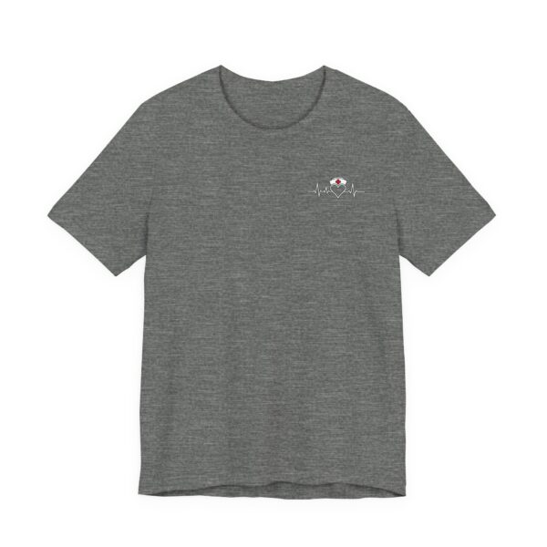 Nurse Appreciation T-Shirt - "Nurses Make a Difference Every Day" Floral Stethoscope Design