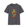 Grinch Santa Middle Finger T-Shirt