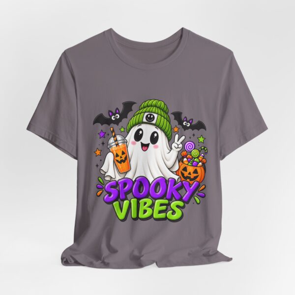 Spooky Vibes T-Shirt — Cute Ghost Halloween Tee