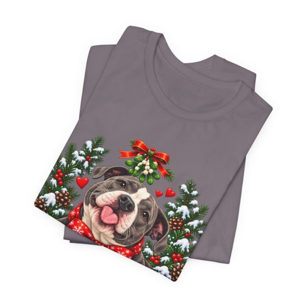 Pit Bull Kisses & Christmas Wishes T-Shirt