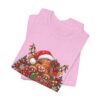 Christmas Highland Cow Tee - Merry Christmas Highland Cow Holiday T-Shirt