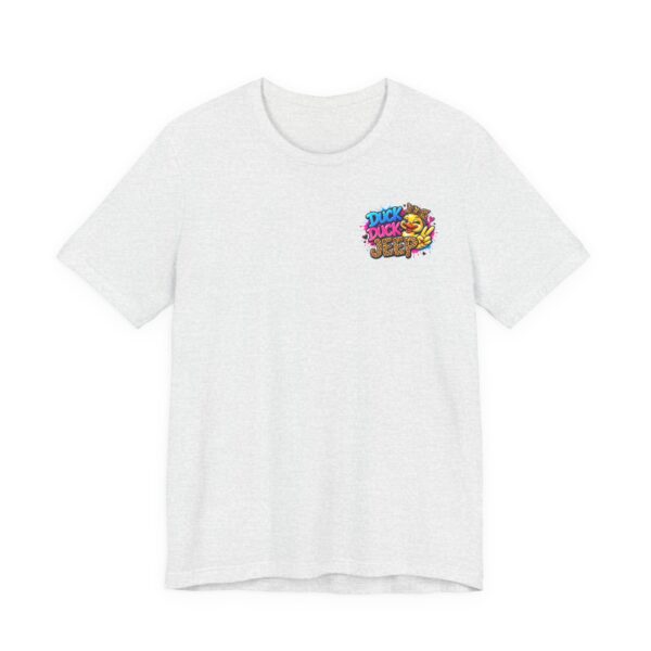 Quack Power Tee — Playful Duck Graphic T‑Shirt (Front Chest & Big Back Print)