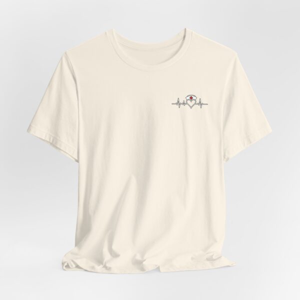 Nurse Appreciation T-Shirt - "Nurses Make a Difference Every Day" Floral Stethoscope Design