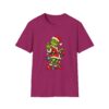 Grinch Santa Middle Finger T-Shirt