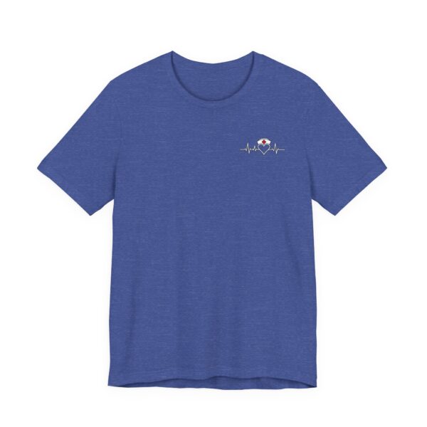 Nurse Appreciation T-Shirt - "Nurses Make a Difference Every Day" Floral Stethoscope Design