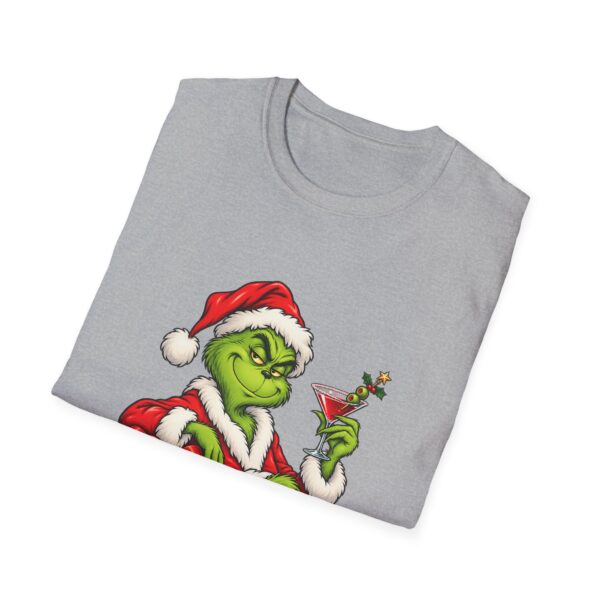 Grinch Santa Cocktail T-Shirt — Funny Christmas Holiday Tee