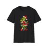 Grinch Santa Middle Finger T-Shirt