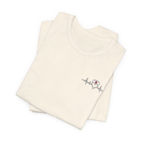 Nurse Appreciation T-Shirt - "Nurses Make a Difference Every Day" Floral Stethoscope Design