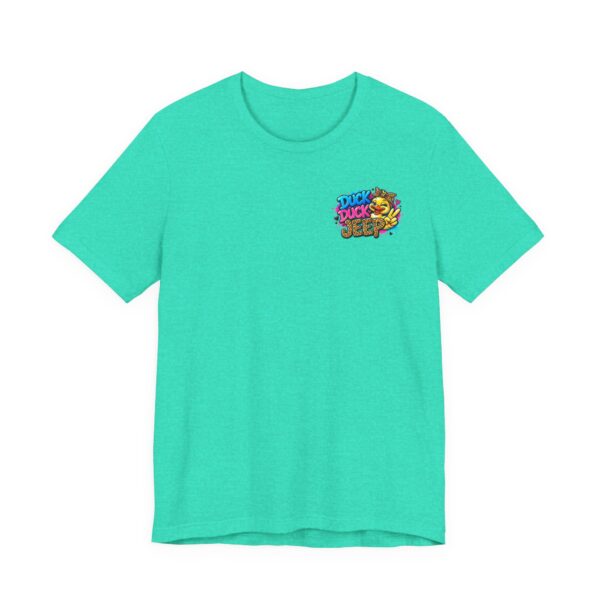 Quack Power Tee — Playful Duck Graphic T‑Shirt (Front Chest & Big Back Print)