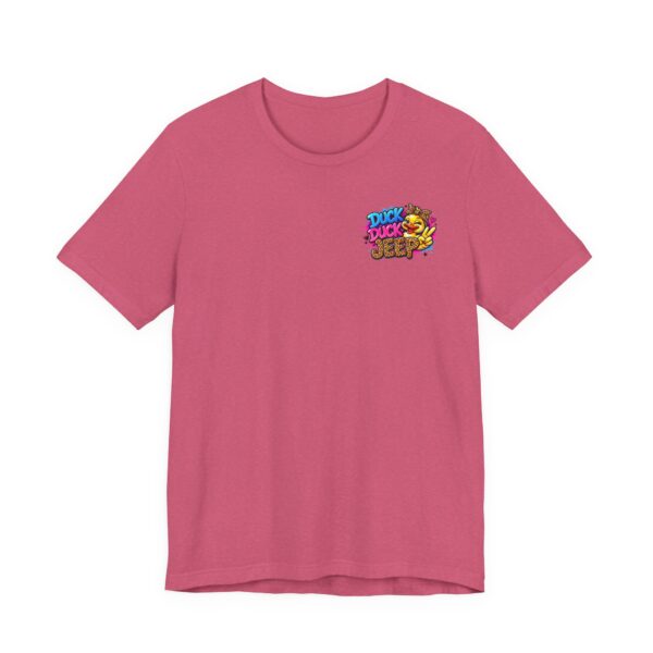Quack Power Tee — Playful Duck Graphic T‑Shirt (Front Chest & Big Back Print)