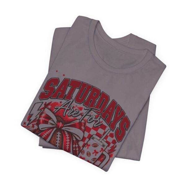 Saturdays Are for Football T-Shirt – Game Day Cheer Tee