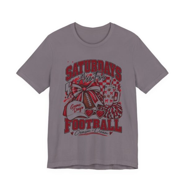 Saturdays Are for Football T-Shirt – Game Day Cheer Tee