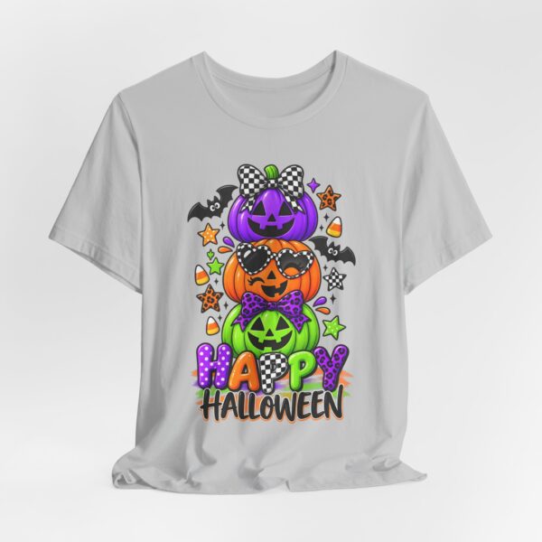 Happy Halloween Stack Pumpkin T-Shirt