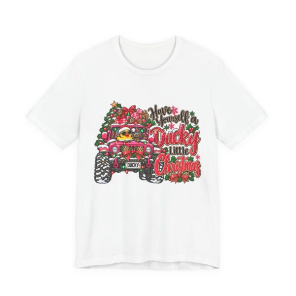 Have Yourself a Ducky Jeep Christmas T-Shirt — Funny Holiday Jeep Off-Road Duck Tee