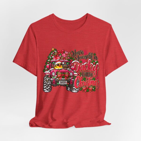 Have Yourself a Ducky Jeep Christmas T-Shirt — Funny Holiday Jeep Off-Road Duck Tee