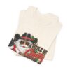 Country Christmas Santa Tee — “A Little Bit Country, A Little Bit Christmas” Holiday T‑Shirt