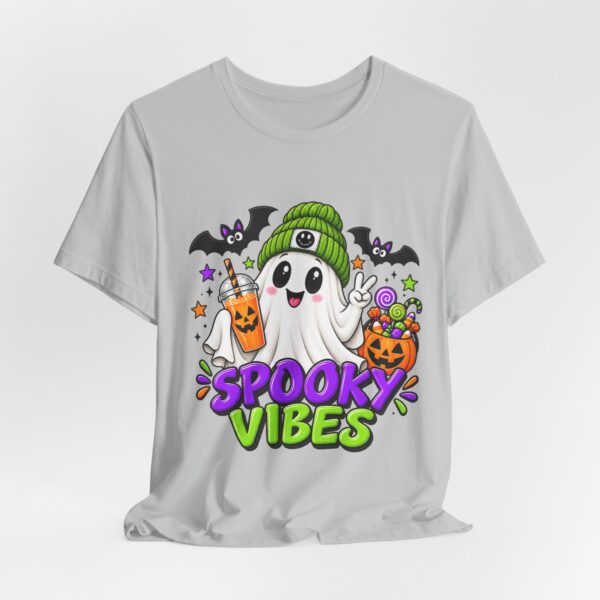 Spooky Vibes T-Shirt — Cute Ghost Halloween Tee