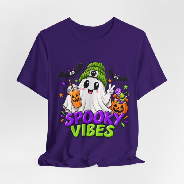 Spooky Vibes T-Shirt — Cute Ghost Halloween Tee