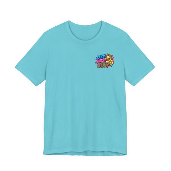 Quack Power Tee — Playful Duck Graphic T‑Shirt (Front Chest & Big Back Print)