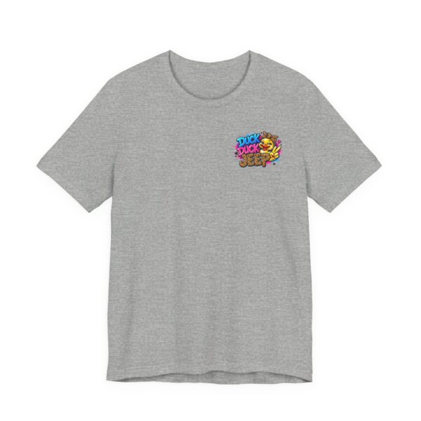 Quack Power Tee — Playful Duck Graphic T‑Shirt (Front Chest & Big Back Print)