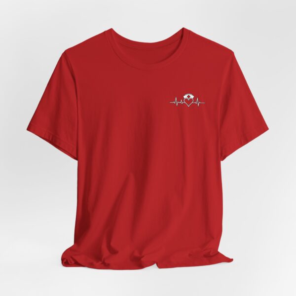 Nurse Appreciation T-Shirt - "Nurses Make a Difference Every Day" Floral Stethoscope Design